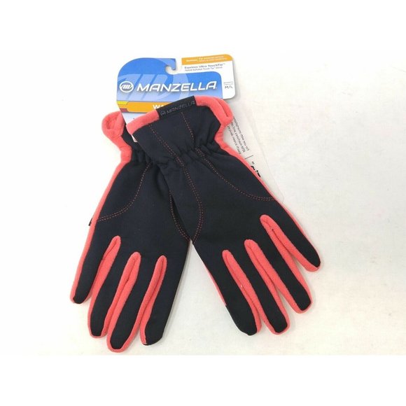 Manzella Women's Rouge Red Equinox Ultra Touchtip Gloves Size M/L US  - Size M - Picture 1 of 4